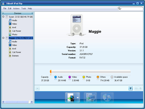 Xilisoft iPod Rip 