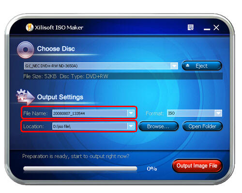 Xilisoft ISO Maker