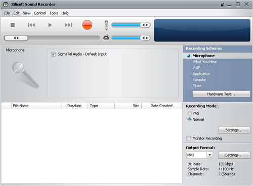 record your voice and make your songs
